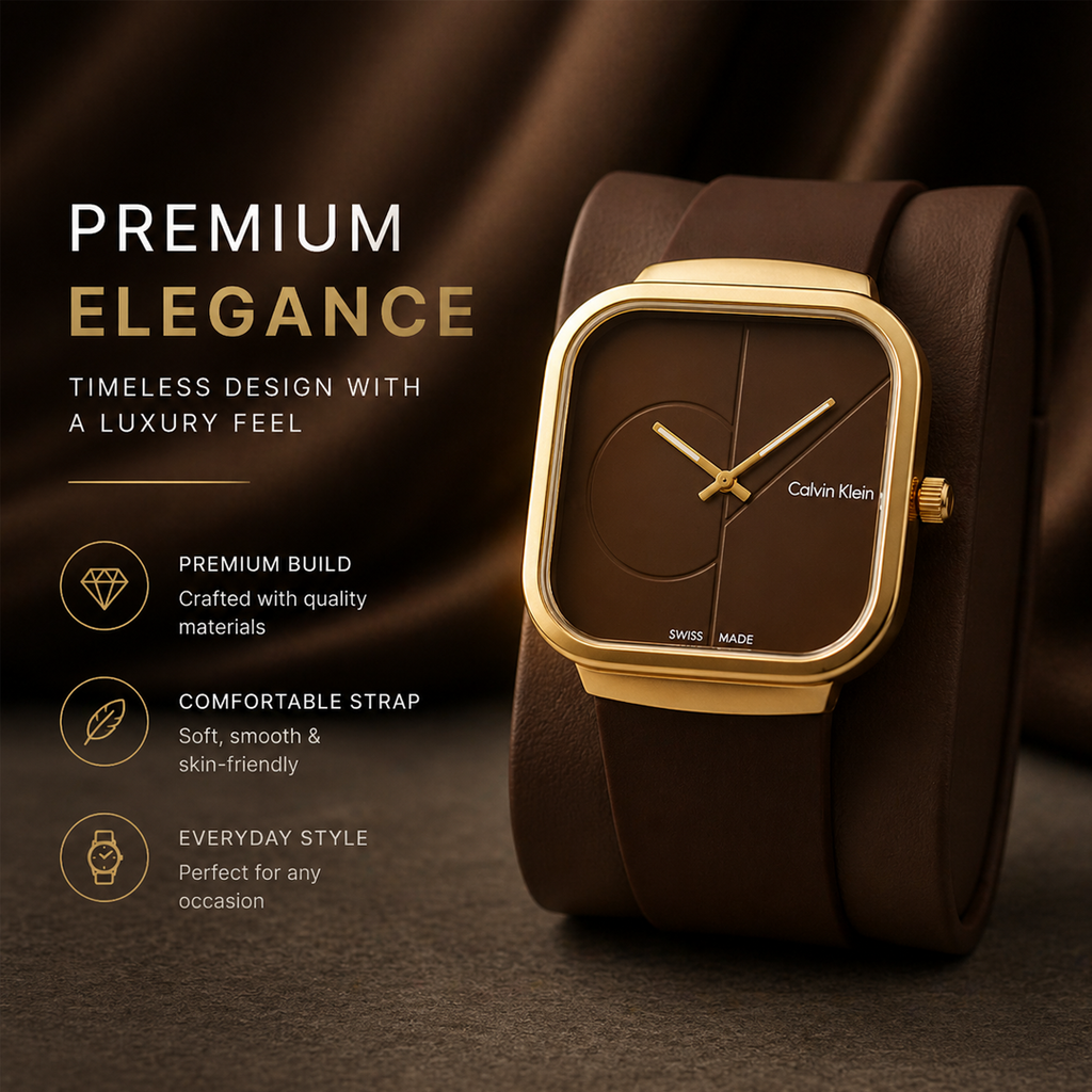 The Modern Edge: Premium Square Dial Chronograph