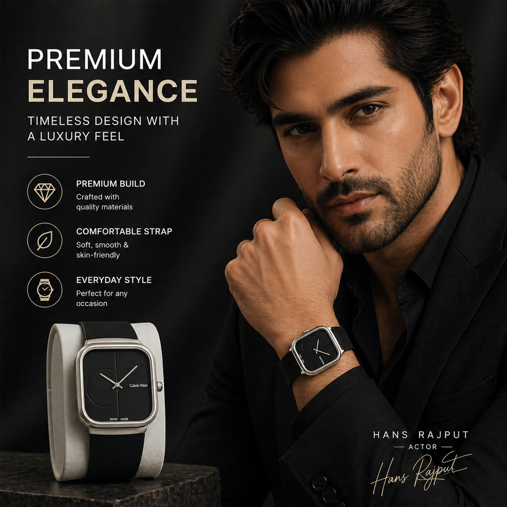 The Modern Edge: Premium Square Dial Chronograph
