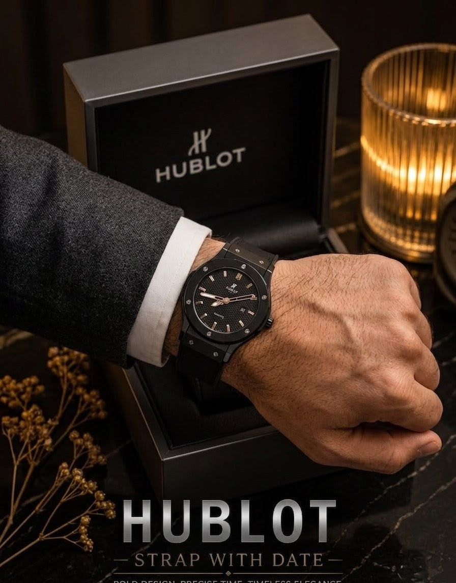 Signature Black Matte Quartz Executive Watch