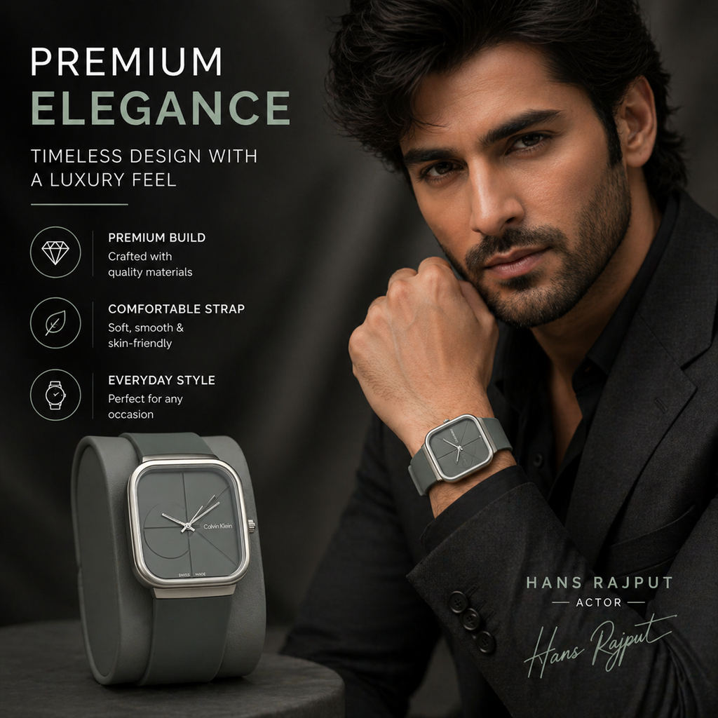 The Modern Edge: Premium Square Dial Chronograph